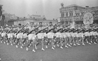 Парад физкультурников на Красной площади, 1939 г.